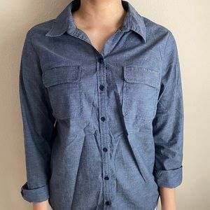 LOFT Button Down Top